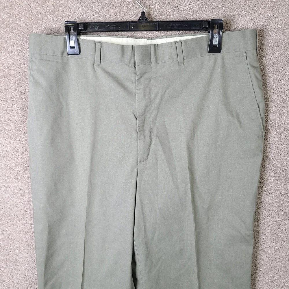 Vintage Haggar Suit Mens 42R Beige 2 Piece Cotton Blend Blazer Pants‎ 35x25